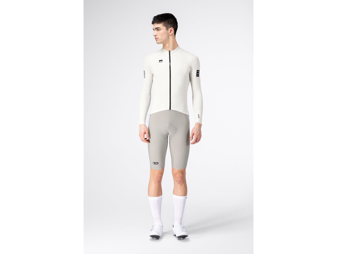 Maillot Manga Larga Pacer Solid 2.0 Hombre Crepe