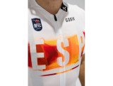 Maillot Manga Corta CX PRO 4.0 Unisex Campeón de España Blanco RFEC