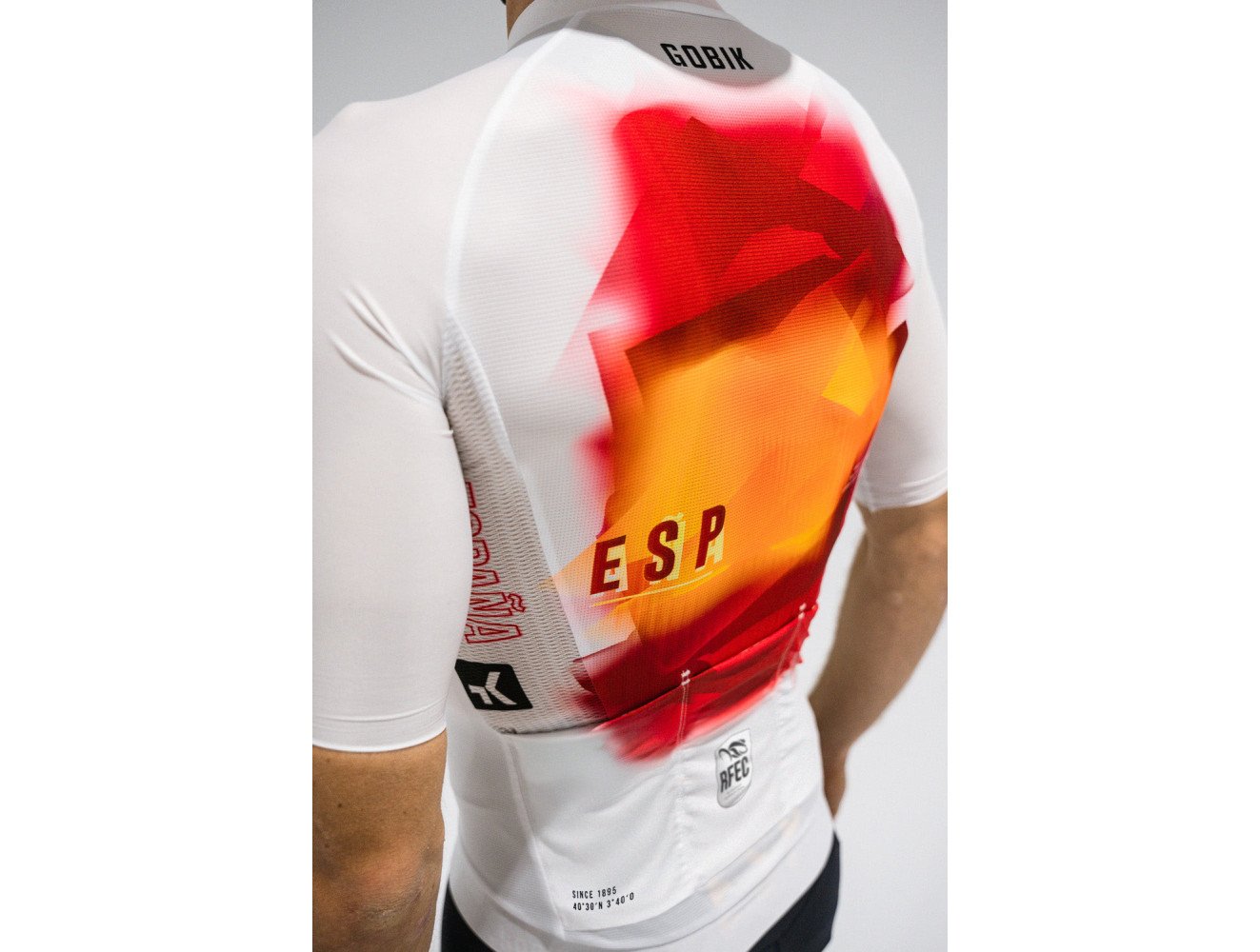 Maillot Manga Corta CX PRO 4.0 Unisex Campeón de España Blanco RFEC
