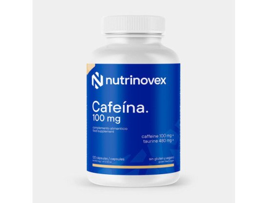 Cafeína + Taurina 100 mg · 120 cápsulas