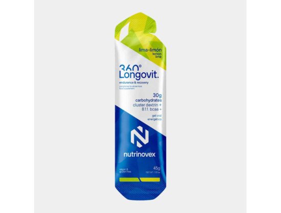 Longovit 360 Gel Lima Limón · 30 g CHO