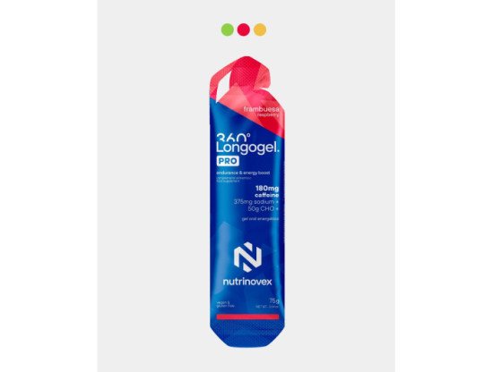 Longogel 360 PRO Cafeína Frambuesa