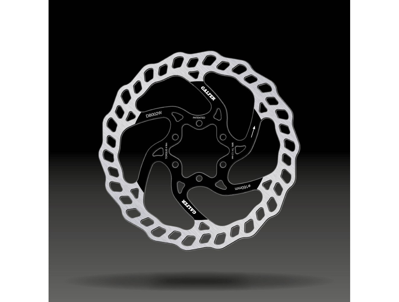 Disco Galfer Disc Wave DB002W 160 mm 6 tornillos