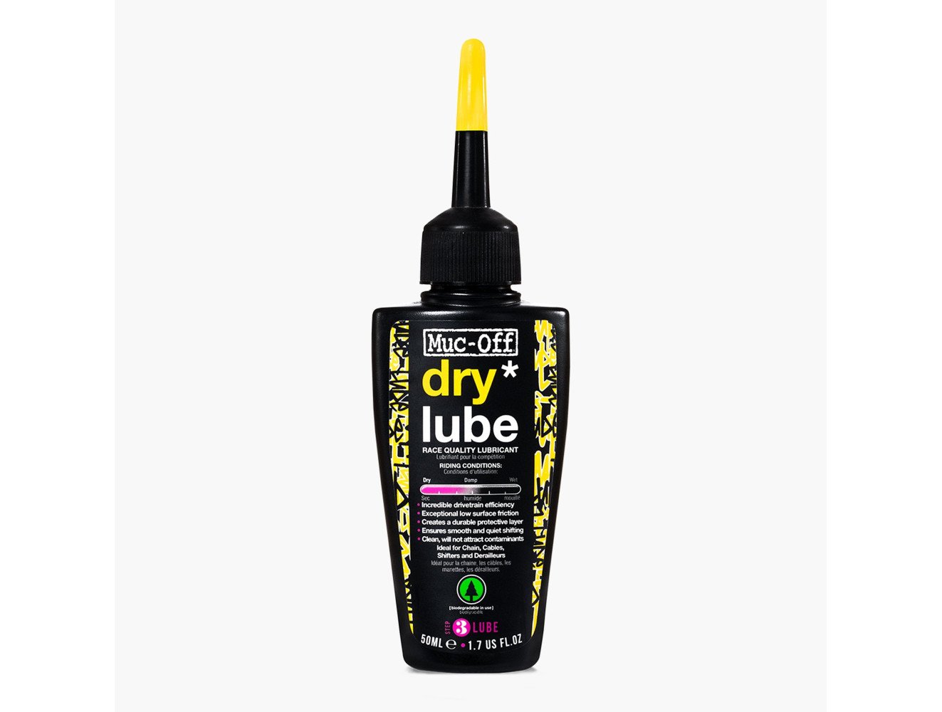 Lubricante de cadena Muc-Off Dry Weather 120 ml