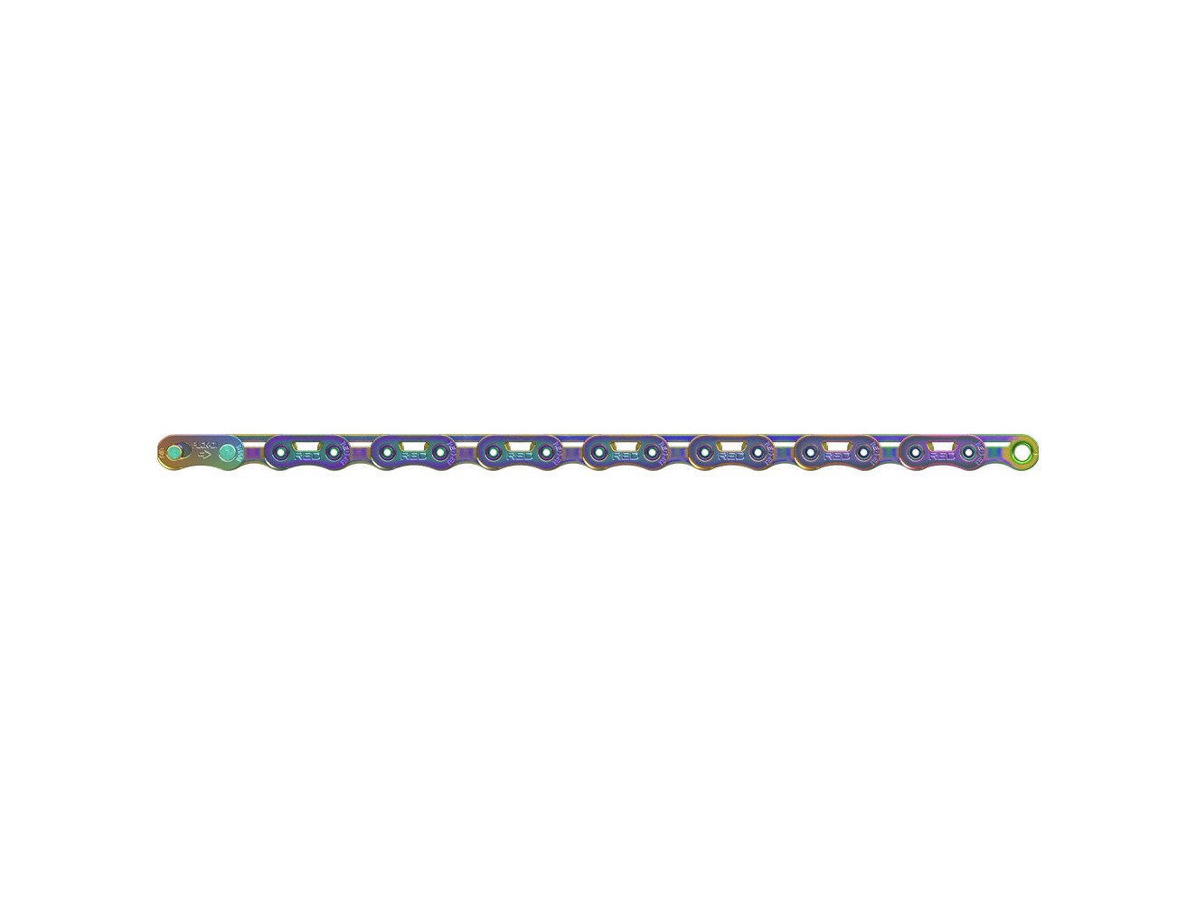 SRAM Cadena Red E-Tap AXS E1 126 Es. 12V Flattop Rainbow