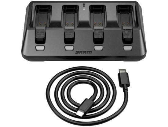 SRAM Cargador Bateria E-Tap / AXS 4 Puertos USB-C (Sin Cable)