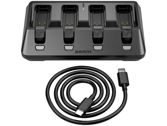 SRAM Cargador Bateria E-Tap / AXS 4 Puertos USB-C (Sin Cable)