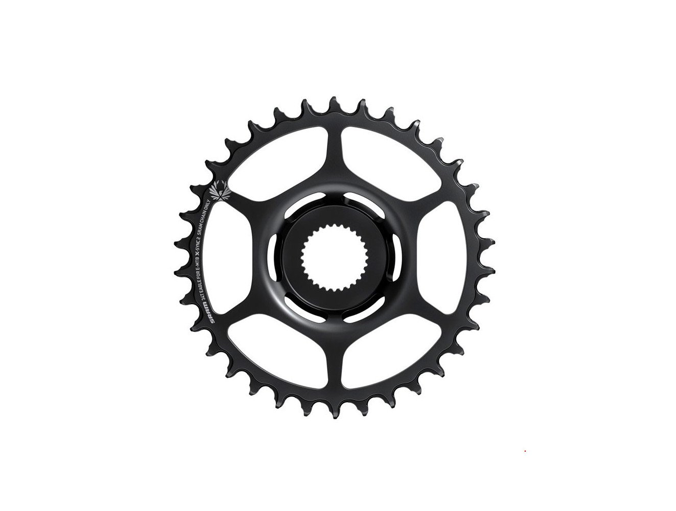 SRAM Plato X-Sync Eagle 36D Dm Bosch Acero (Gen 4) Black Boost