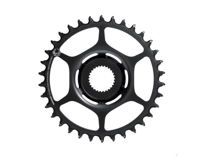 SRAM Plato X-Sync Eagle 36D Dm Bosch Acero (Gen 4) Black Boost