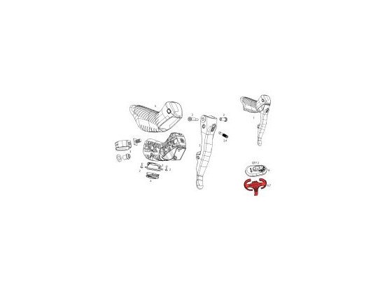 SRAM Rec Kit Soporte Blips Inalambricos (2Uds)