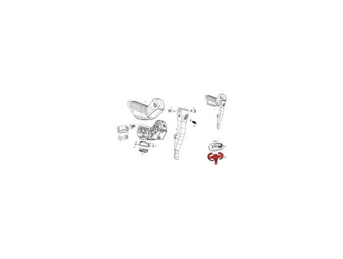SRAM Rec Kit Soporte Blips Inalambricos (2Uds)