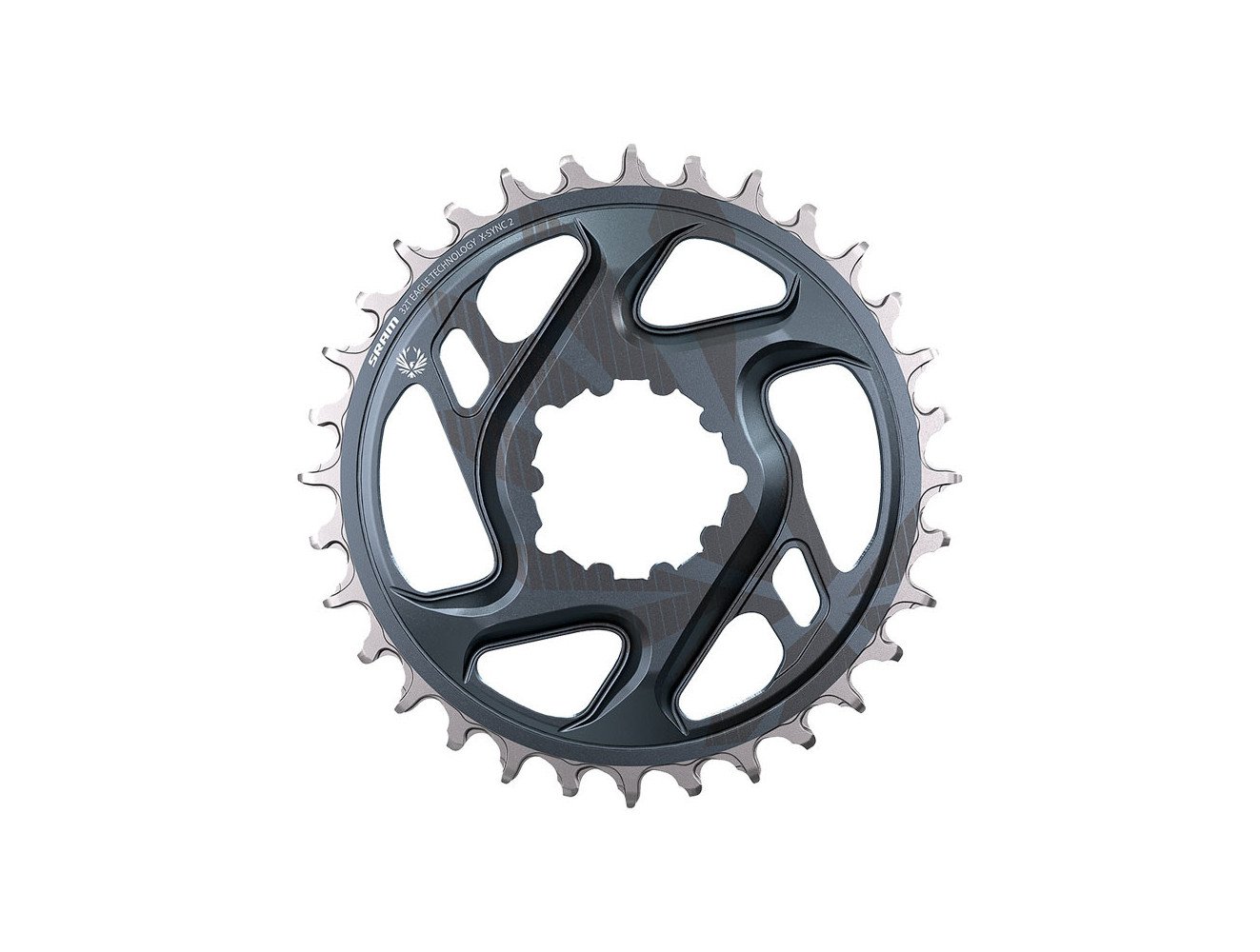 SRAM Plato X-Sync 2 12/11V Eagle (GX) Forjado Frio 34D Dm 3Mm Boost Lunar Grey C1