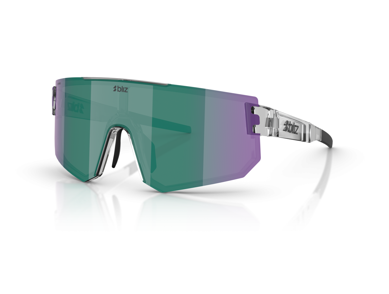 Gafas Bliz P005 - CRYSTAL BLACK- GREEN (0ZB7028-0940)