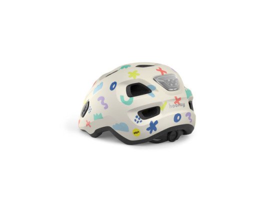 Casco MET Hooray espacio brillo en la oscuridad s