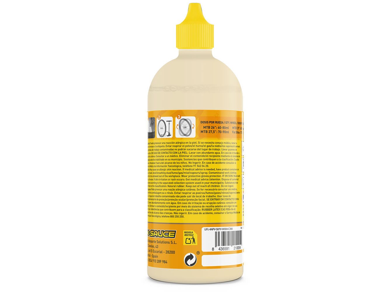 Líquido Sellante Tubeless X-Sauce MTB | Formato Ahorro Taller