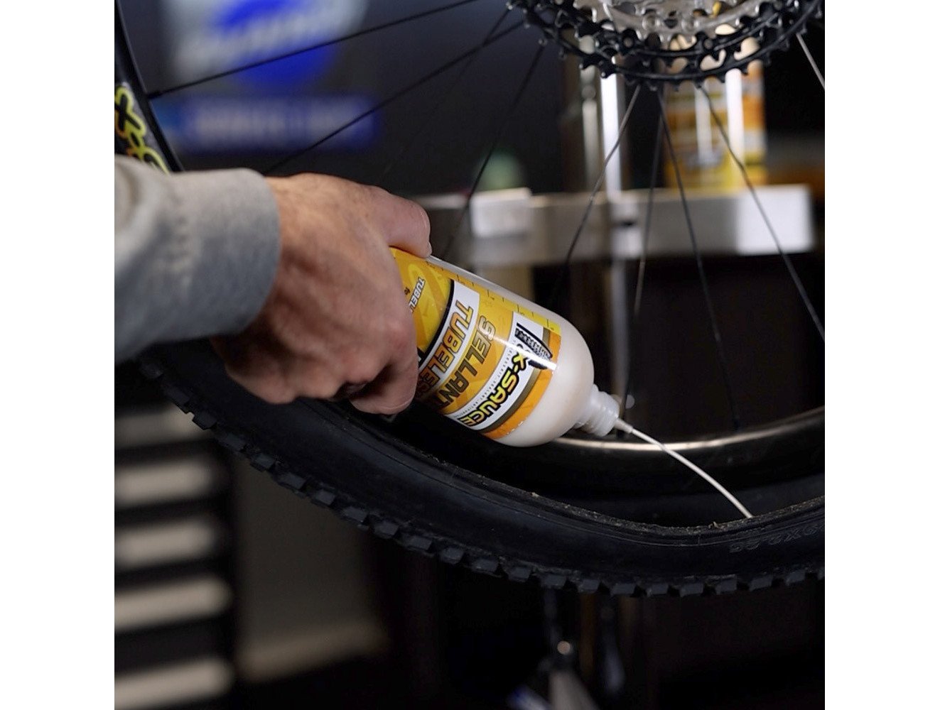 Bidón 5l Líquido sellante Tubeless MTB bidón 5lt