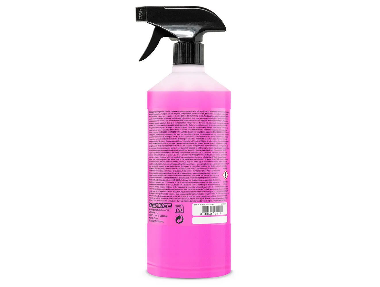 X-Sauce Limpiador Desengrasante Bicicletas 900ml / 5L | Sexibikes