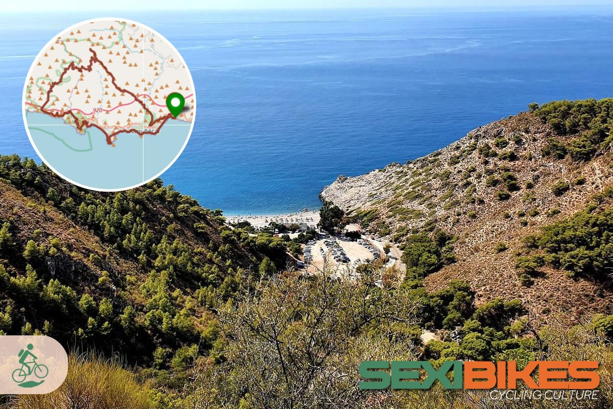 Ruta para MB circular Almuñécar, Peña Escrita y Acantilados de la Costa Tropical